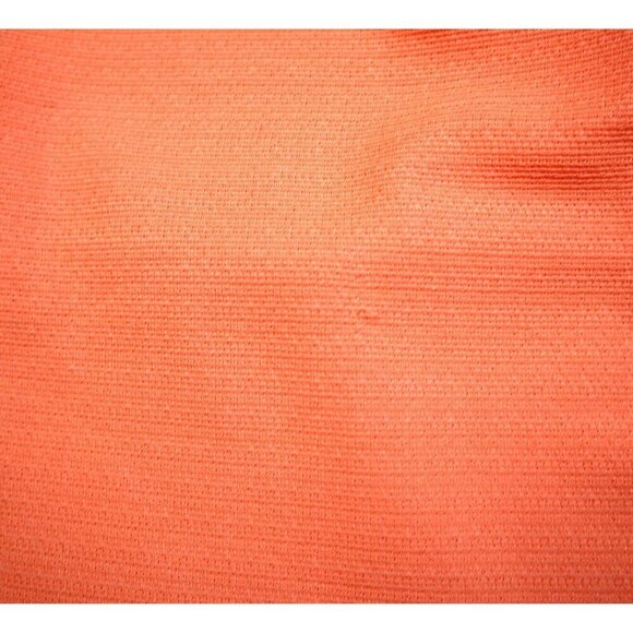 VINTAGE WOMEN'S BRIGHT ORANGE DROP WAIST DRESS - SIZE XL - Picture 3 of 5